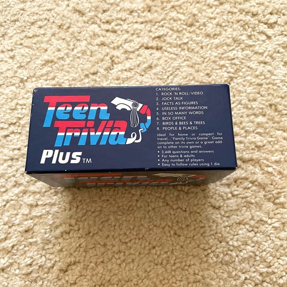Teen Trivia vintage game from 1984 with 3000+ questions and answers. - Picture 7 of 8